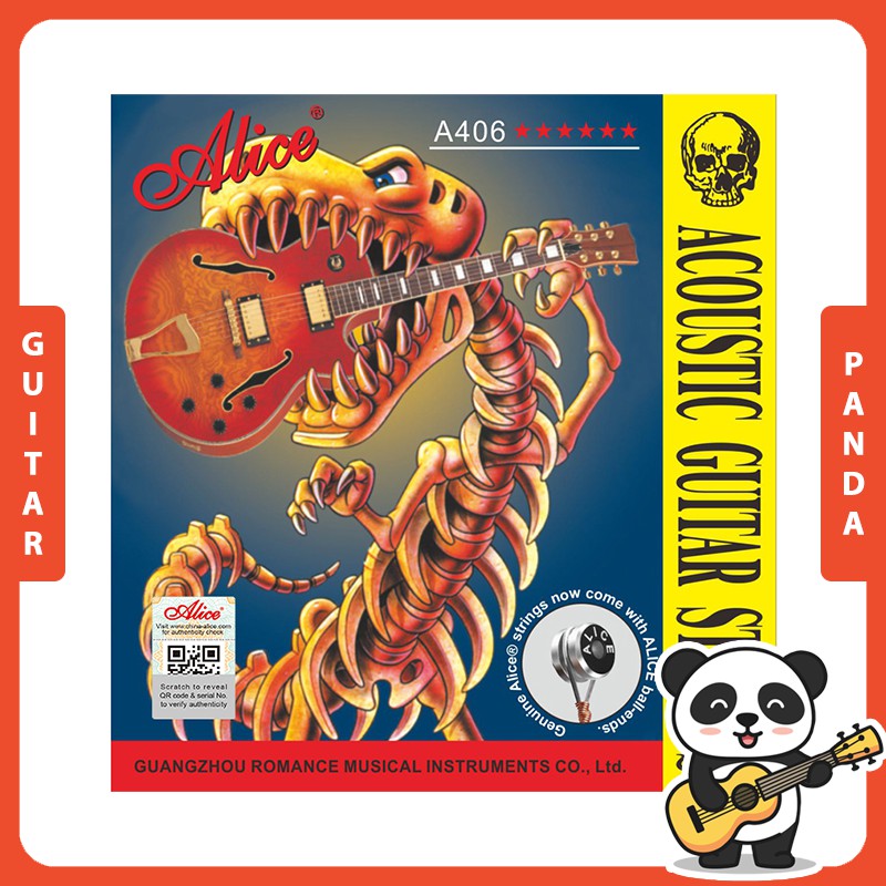 Dây Đàn Guitar Acoustic Alice A406 | Guitar Panda
