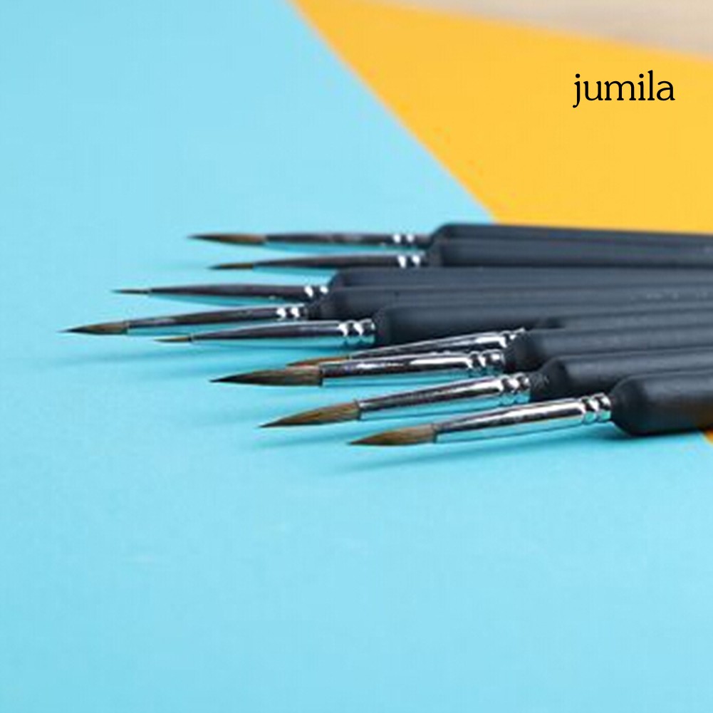 Set 9 / 10 Cọ Vẽ Màu Nước Chuyên Dụng