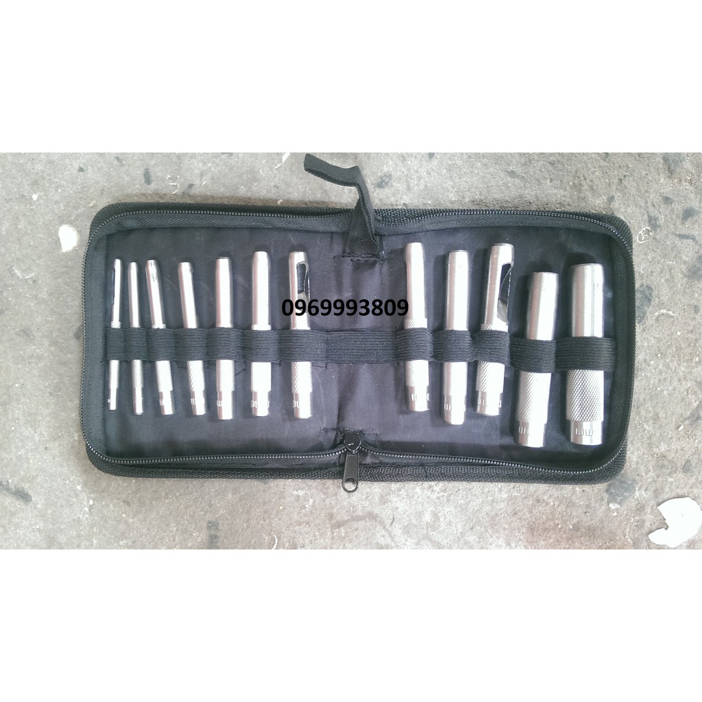 bộ đục lỗ 12 chi tiết