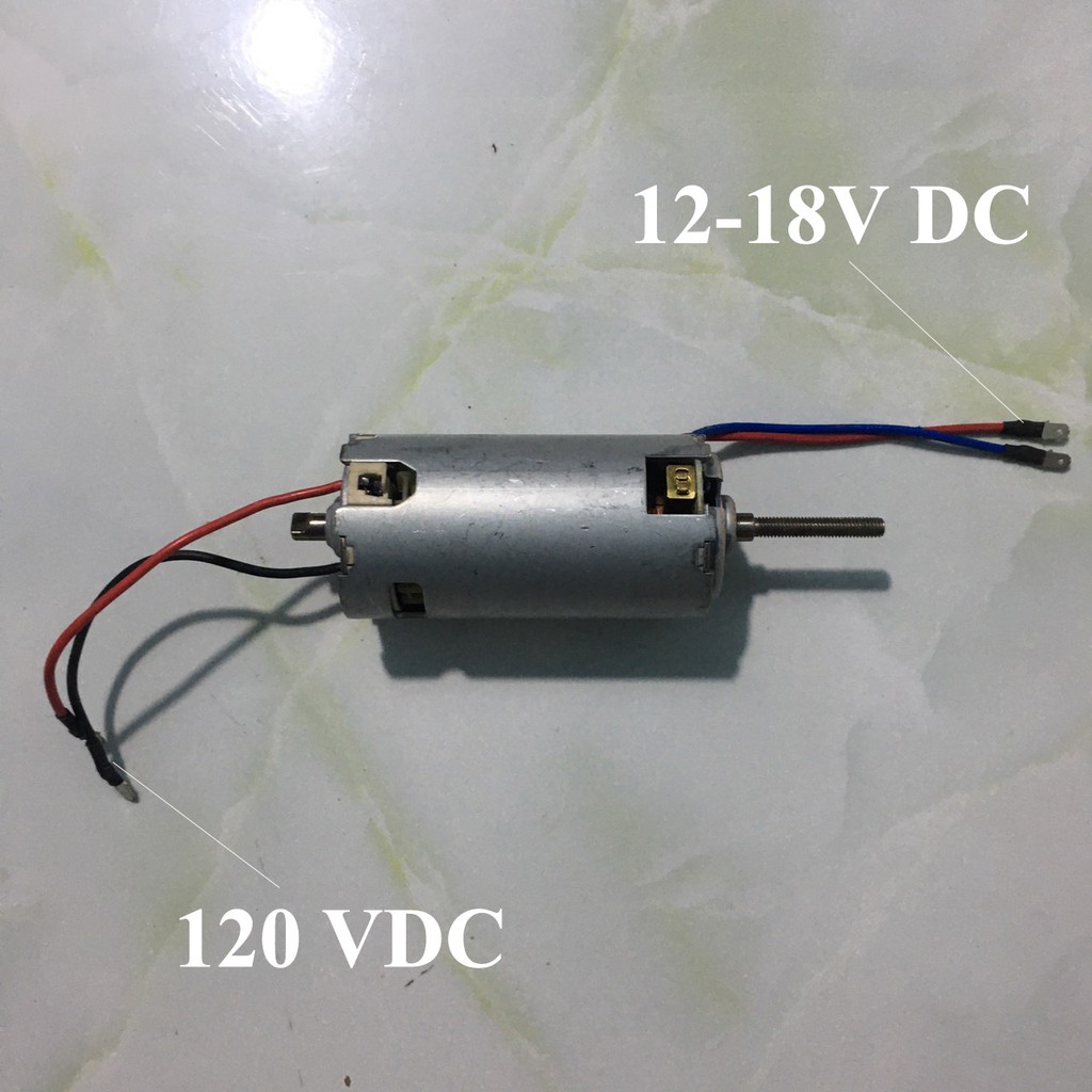 Motor 12V-18V-120V DC cực mạnh, phát điện (hàng xịn sò)