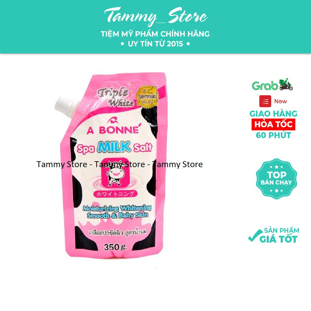 Muối Tắm Sữa Tẩy Tế Bào Chết A Bonné Spa Milk Salt 350gr