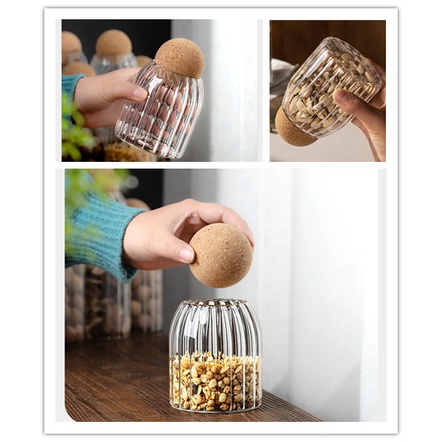 Kính Hộp Thủy Tinh Trong Suốt Đựng Thực Phẩm
