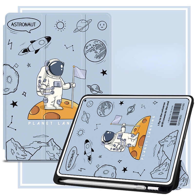 Bao Da Máy Tính Bảng Silicon Kèm Ngăn Đựng Bút Chì Cho Huawei Matepad 11 Pro 10.8 '' 10.4 ''