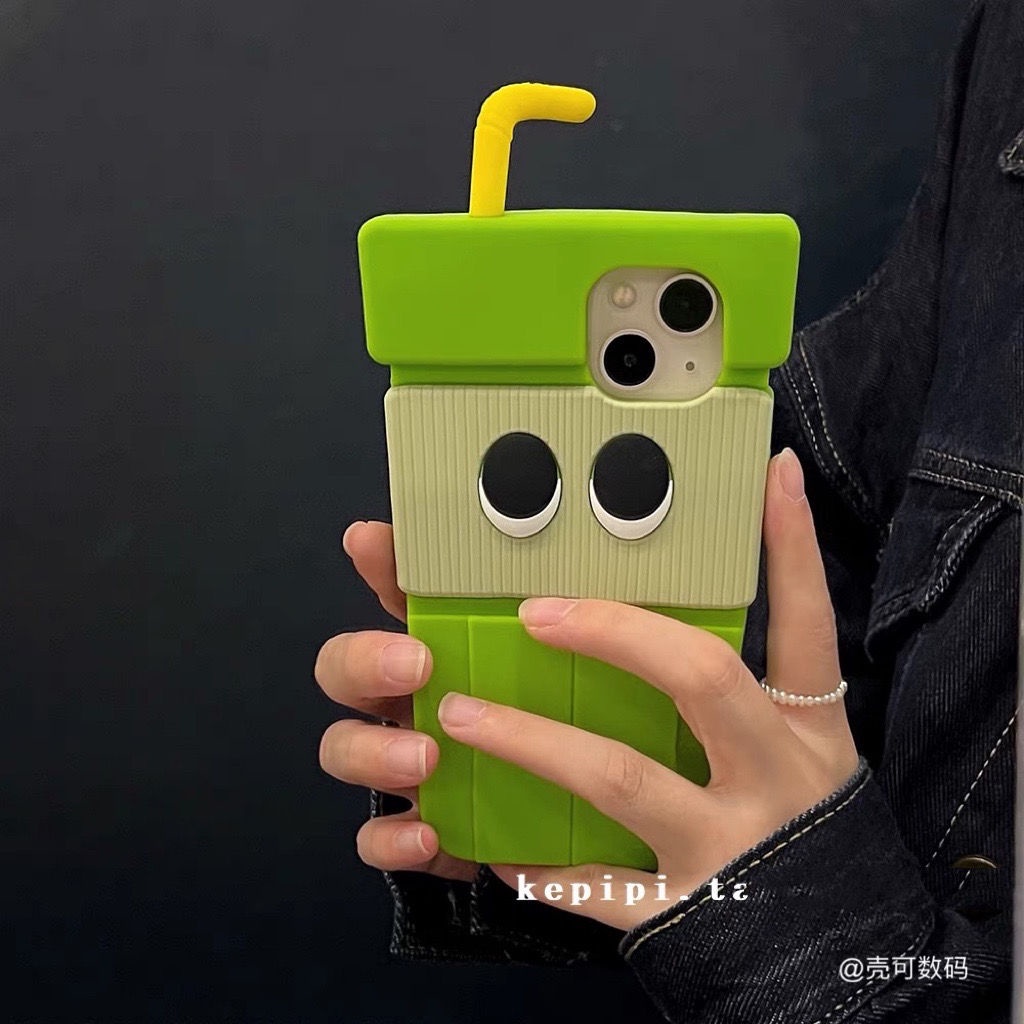 Ốp Điện Thoại silicone In Hình Cốc Nước Mùa Hè Cho iphone 13 pro max 12 pro max 7 8 plus x xr xs max