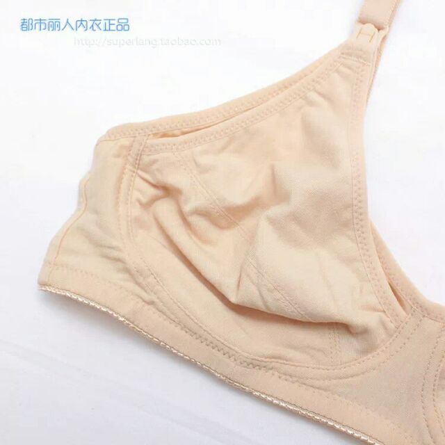 Áo ngực cho con bú mỏng, mở trên