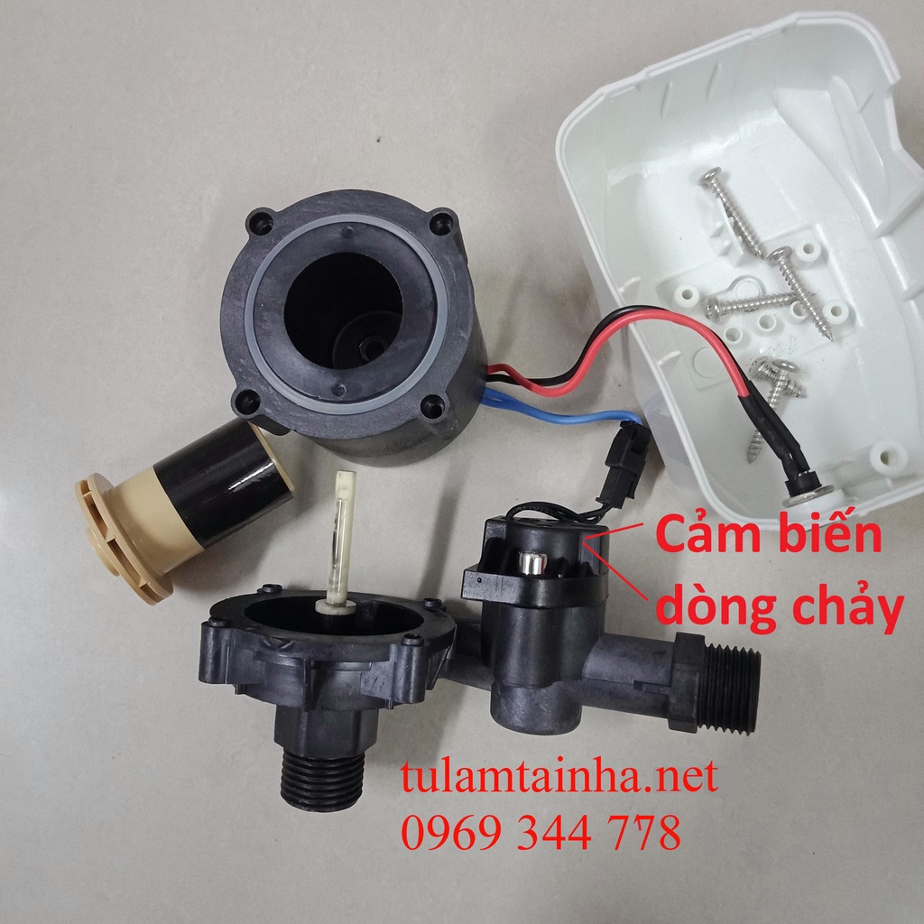 Bơm tăng áp 24V không chổi than, chống nước cho bình nước nóng, máy giặt, vòi tắm...