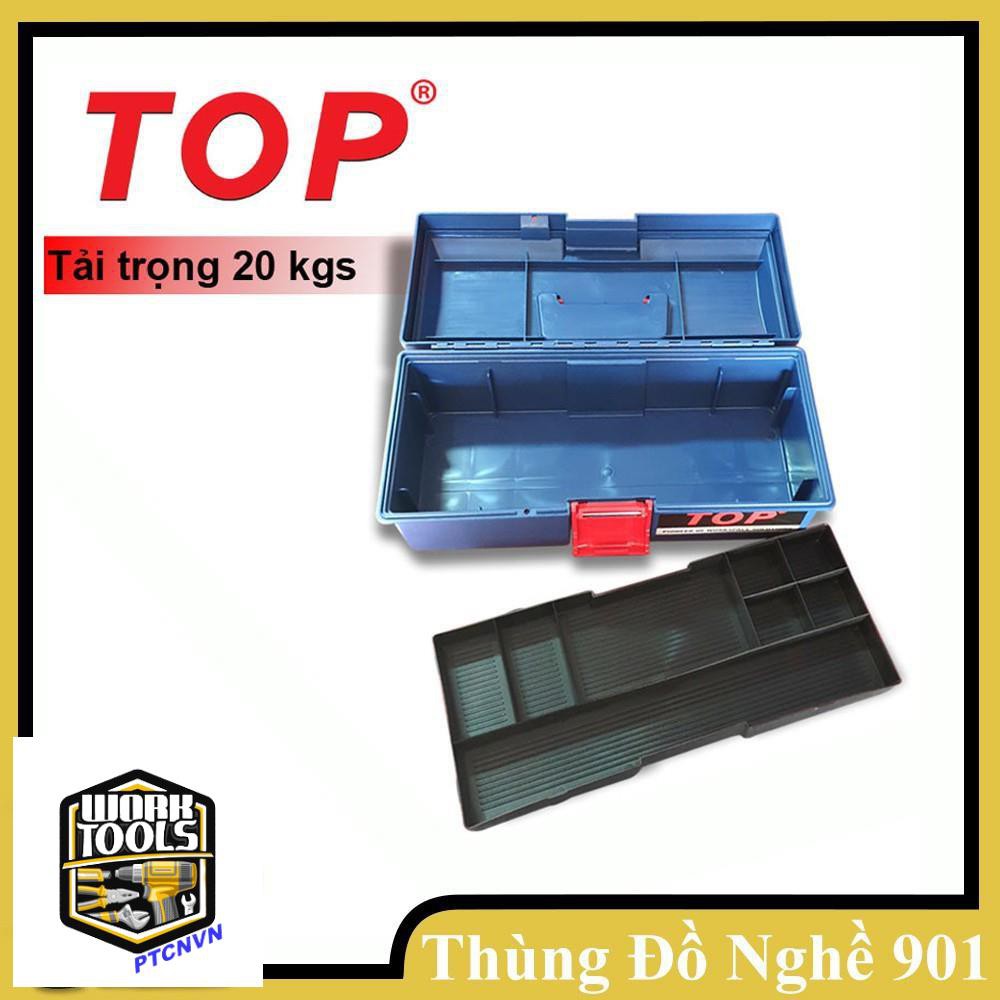 Thùng đựng đồ nghề bằng nhựa Top TB-901BLUEAYUMI