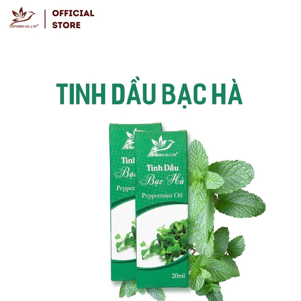 Tinh dầu Bạc Hà AFOREX thơm mát, sảng khoái 20ml