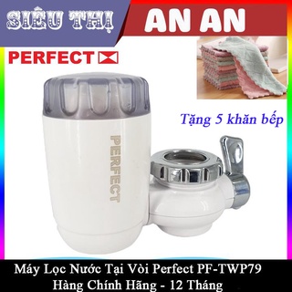 Máy Lọc Nước Tại Vòi Perfect PF-TWP79 tặng 5 khăn lau bếp