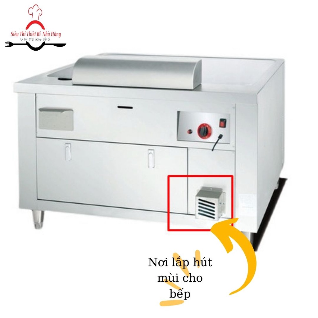 Bếp chiên nướng phẳng Teppanyaki,Bếp nướng nhà hàng tại bàn teppanyaki_Bảo hành chính hãng 12 tháng