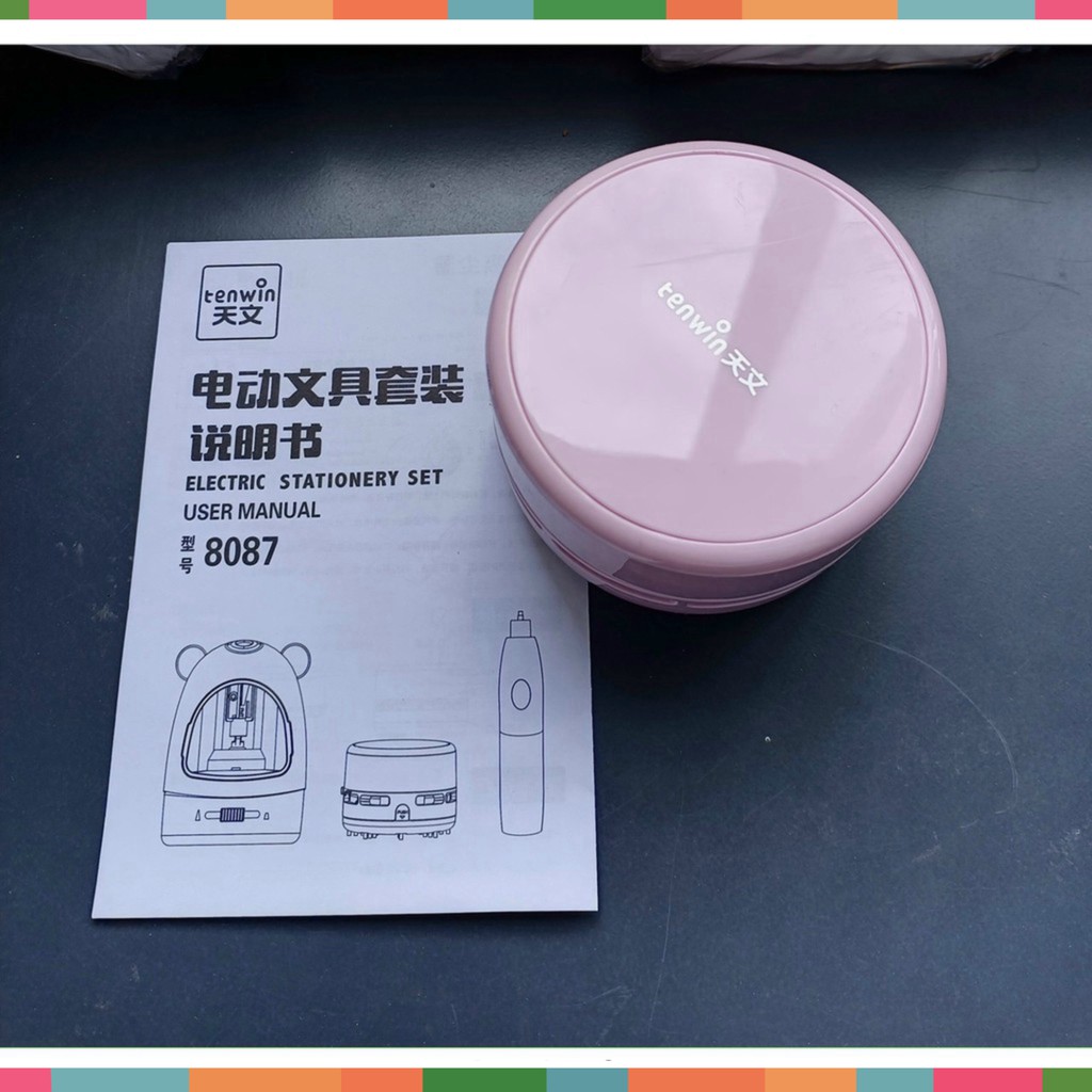 bộ Máy gọt bút chì tự động - chuốt bút chì tự động xịn xò