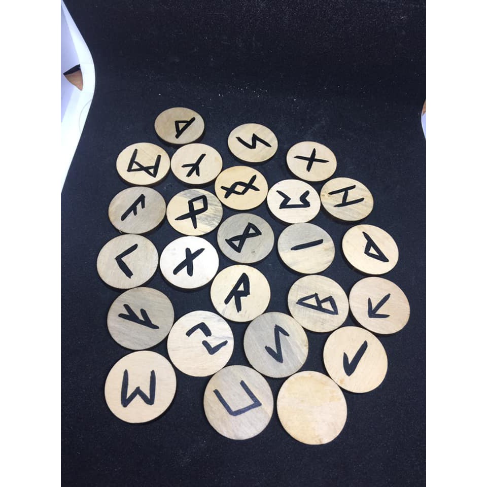 Bộ kí tự Rune đá - gỗ