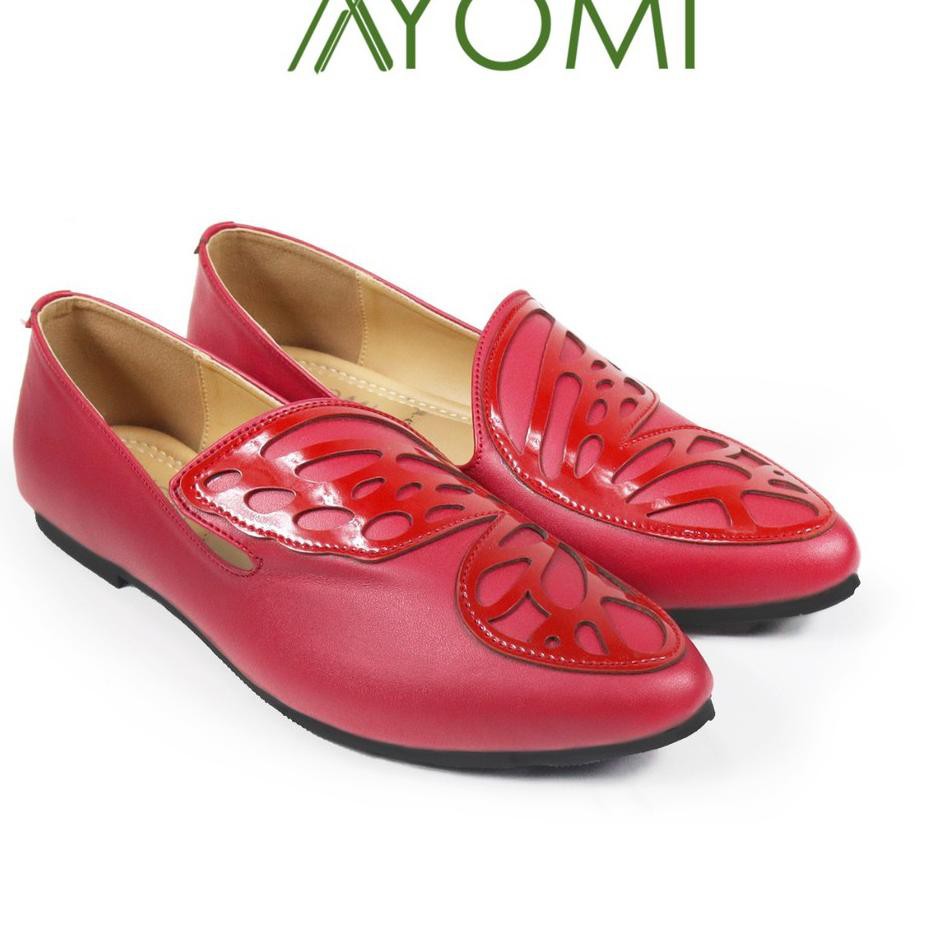 Giày Búp Bê Đế Bằng Abl43 Đính Nơ Xinh Xắn Cho Nữ | BigBuy360 - bigbuy360.vn