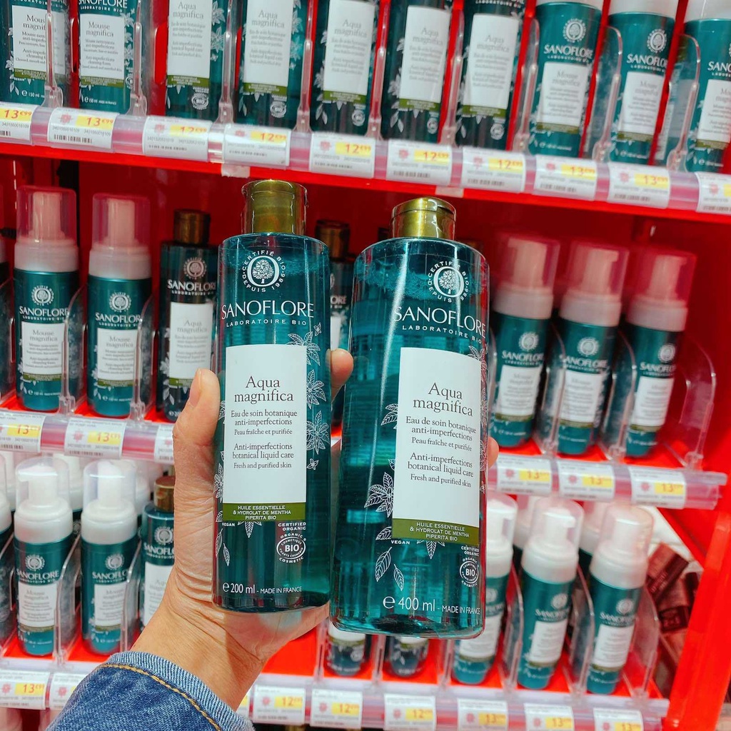Nước Hoa Hồng Sanoflore Aqua Magnifica Essence Toner