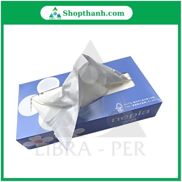 Khăn Giấy Khô Nepia Nhật Bản - Pack 5 hộp x 150 tờ