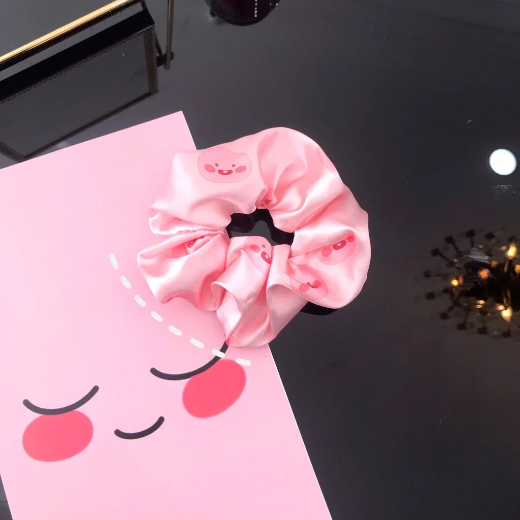 Scrunchies Kakao Talk cột tóc hình Apeach Ryan Tube Muzi buột tóc