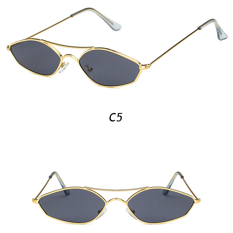 Hàng Có Sẵn! Kính Mát Hình Oval Độc Đáo Cho Nữ