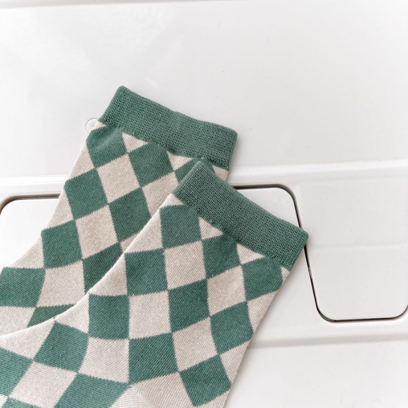 Tất cao cổ quả trám chất cotton đẹp nam nữ TC35