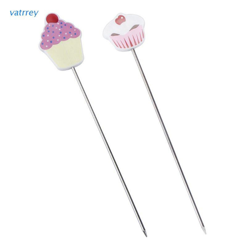 Que Thử Bánh Cupcake Bằng Thép Không Gỉ Dễ Thương