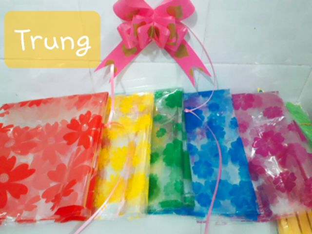 Bao kiếng hoa và Nơ gói quà