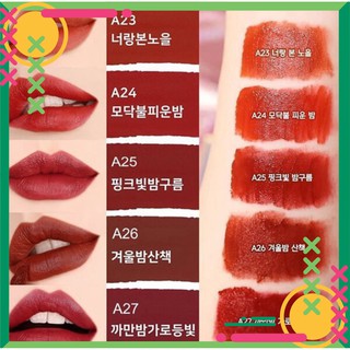 Tuan026 son kem black rouge ver5 air fit velvet tint tuan026