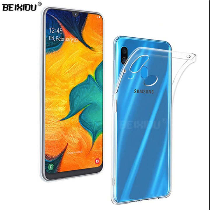Ốp silicon SamSung Galaxy A10S / A20S / M30S / M21 trong suốt loại 1