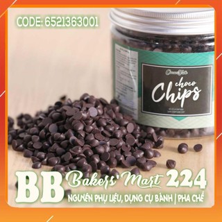 Socola chocolate chip đen hiệu cacao talk - hủ 300gr