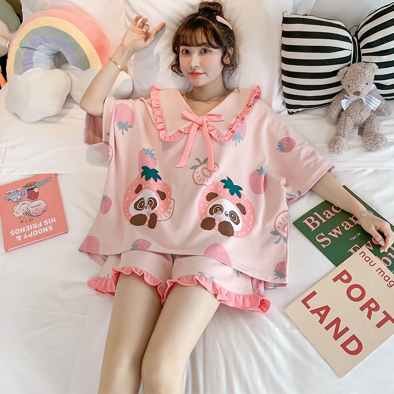 Đồ bộ nữ mặc nhà - thời trang mới nhất - Chất liệu Cotton cao cấp -