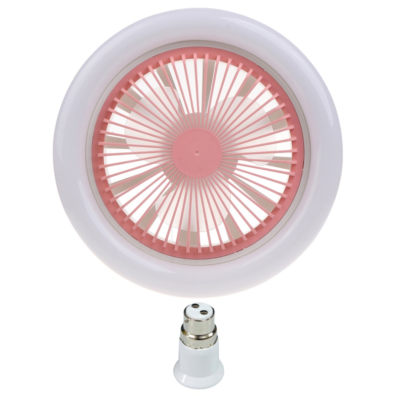Quạt Trần E27 Có Đèn LED B22 Cho Phòng Ngủ