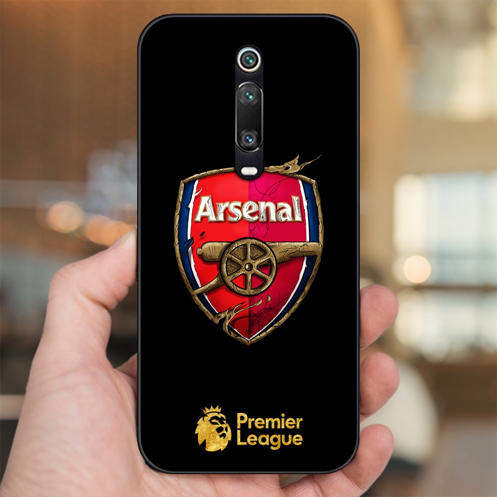 Ốp lưng Xiaomi K20, K20 Pro, Mi 9T viền đen in hình Arsenal FC