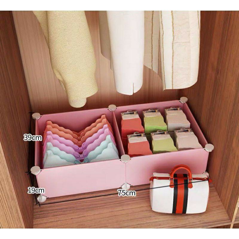 Hộp Đựng Đồ 2 Ngăn Tiện Lợi