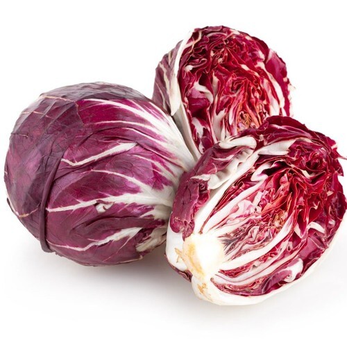 Hạt giống rau Xà lách cuộn đỏ (tím) tròn thái lan nhập nguyên gói_Xà lách búp tròn Round red Radicchio