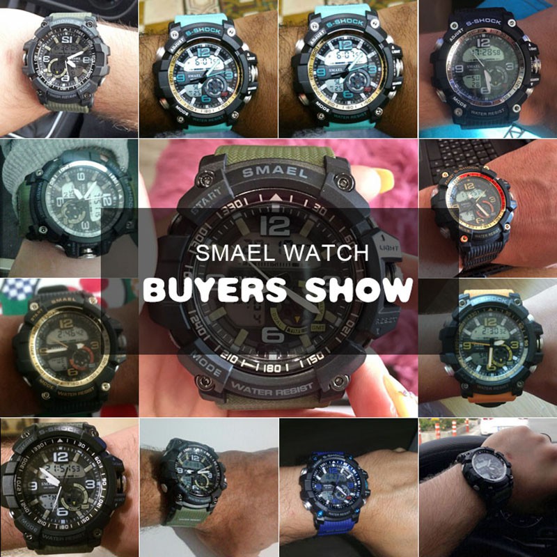 Đồng Hồ Thể Thao Nam Chống Nước Phong Cách Thời Trang SMAEL S616178AG Hàng Chính Hãng | BigBuy360 - bigbuy360.vn