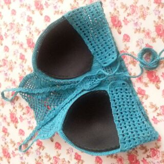 Bikini  len móc handmade đi biển điệu đà...