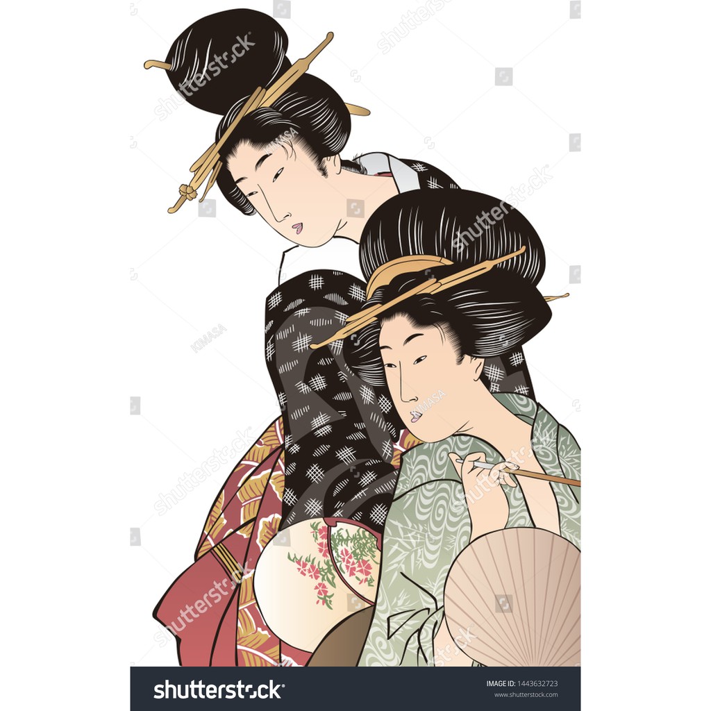 Tranh lụa 3d Quán ăn Phòng trà phong cách Nhật Bản QAPTNB-05