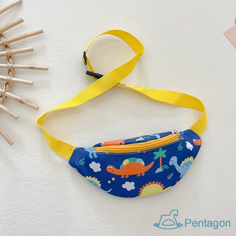 Túi Đeo Trước Ngực In Họa Tiết Khủng Long Hoạt Hình Siêu Nhẹ Thời Trang Xuân Hè Dành Cho Bé