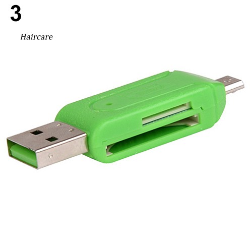 Đầu Đọc Thẻ Nhớ Micro Usb Otg 2 Trong 1 Es1