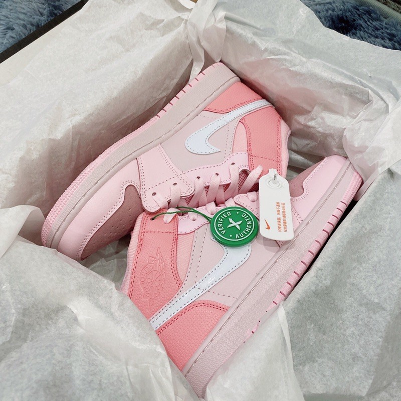 Giầy JD hồng phấn 1:1 CAO CẤP [ Freeship + Box ]