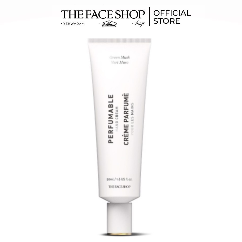 Kem Dưỡng Tay Hương Nước Hoa TheFaceShop Perfumable Hand Cream 01 Green Musk 50ml