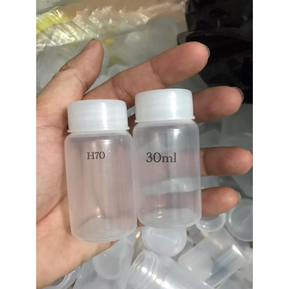 500 Hủ nhựa 30ml - hu dung my pham - chai lo my pham