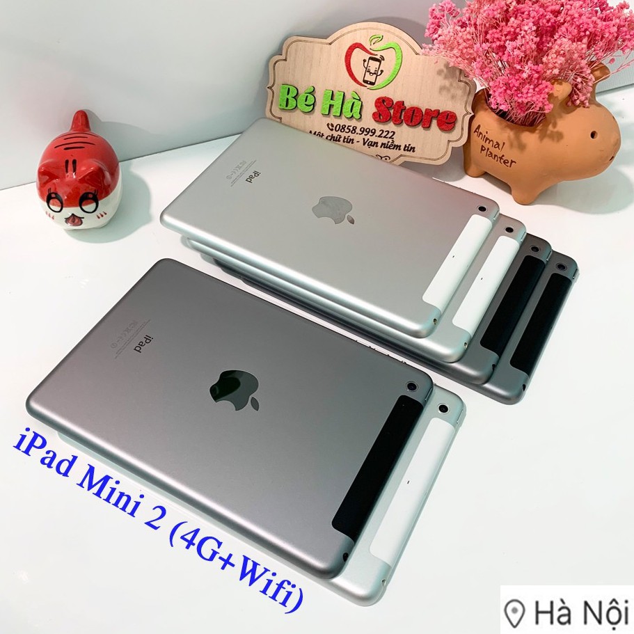 Máy Tính Bảng iPad Mini 2 - 32/64/128Gb (Wifi + 4G) - Zin Đẹp 99% - HD shop