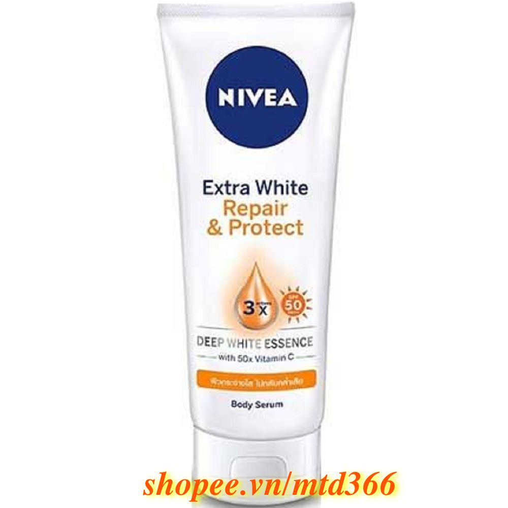 Serum Dưỡng Da Nữ 200ml Nivea Ban Ngày Làm Trắng Và Mịn Da Extra Repair & Protect