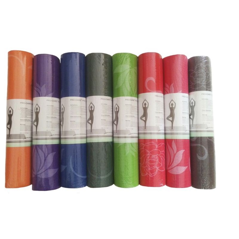 Thảm Tập Yoga Procare/ Thảm Tập Gym PVC Có Họa Tiết