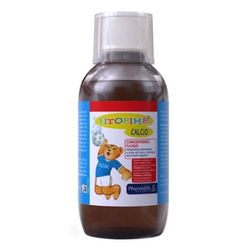 Siro Tăng Chiều Cao Cho Bé Fitobimbi Calcio Giúp Xương Chắc Khoẻ &amp; Phát Triểu Chiều Cao Tối Ưu (Chai 200ml)