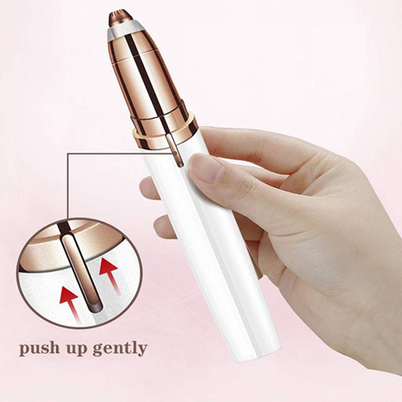 Máy Cạo Lông Mày Mini Không Đau Sạc USB Tiện Dụng