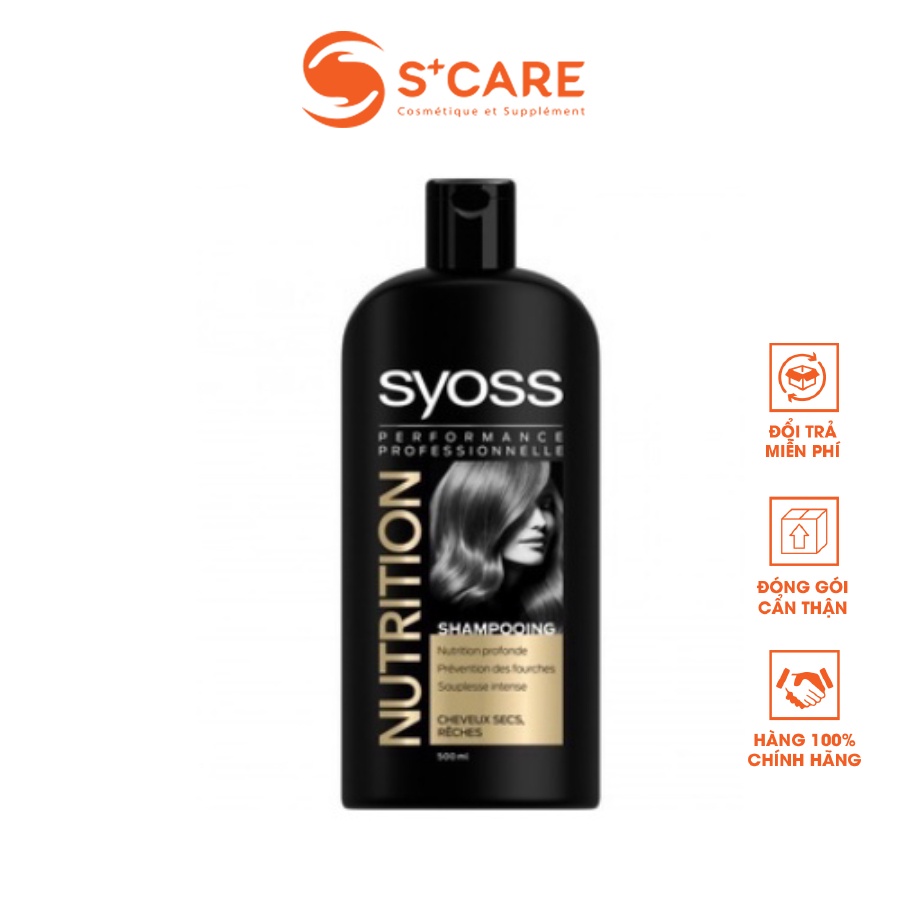Dầu gội/xả Syoss - Dầu gội đầu chăm sóc tóc, phục hồi và dưỡng tóc chuyên nghiệp, cao cấp