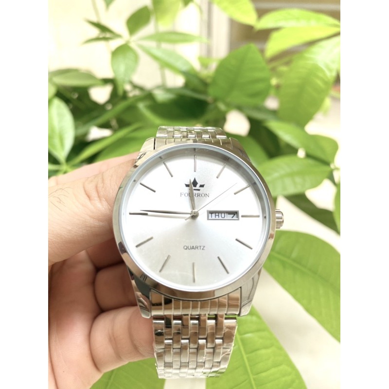 < GIÁ SIÊU SỐC > ĐỒNG HỒ NAM FOURRON Dây Thép Chống Gỉ, Tặng Kèm Vòng Tỳ Hưu | BigBuy360 - bigbuy360.vn