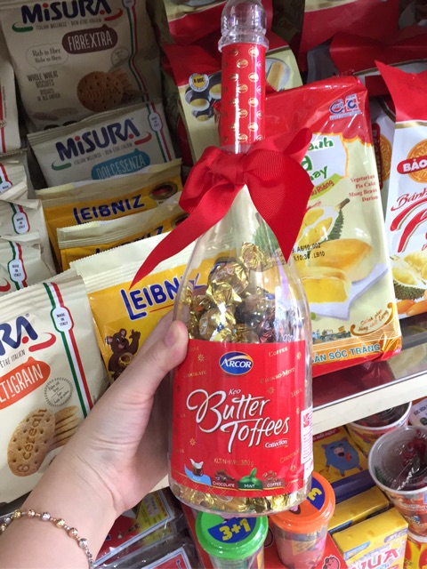 Kẹo Butter toffees hình chai rượu | Shopee Việt Nam