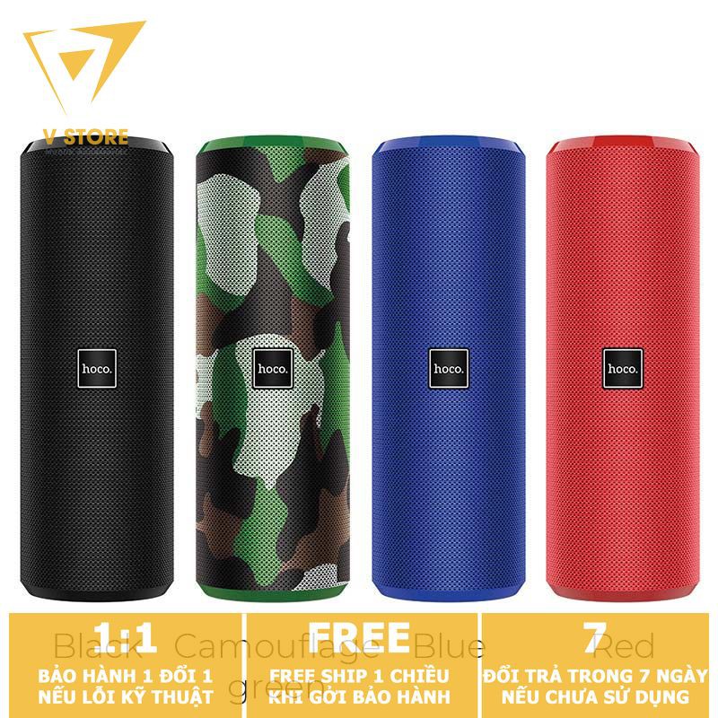 LOA BLUETOOTH NGHE NHẠC HOCO BS33 5W V5 CHỐNG TIA NƯỚC IPX5 PIN TRÂU HỖ TRỢ AUX, USB, THẺ NHỚ, FM