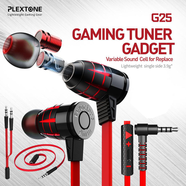 Tai Nghe PLEXTONE G25 Chuyên Game có Micro đàm thoại (tặng kèm móc khóa)